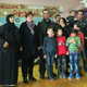 Carlyn Moulton with grandmother, “Hadji,” parents Abdel Malek and Sawsen, and their 11 children at a volunteer appreciation lunch sponsored by a nearby Islamic Centre.